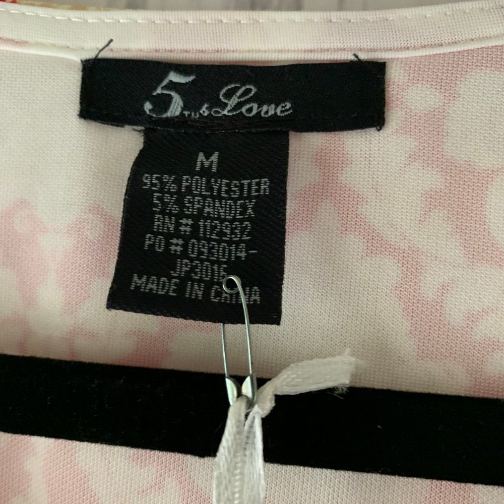 5th & Love Sleeveless Damask Pattern Shift Dress M - Picture 10 of 10